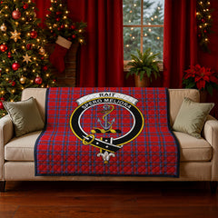 Rait Tartan Crest Quilt