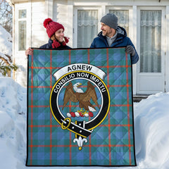 Agnew Ancient Tartan Crest Quilt