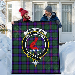 Armstrong Modern Tartan Crest Quilt