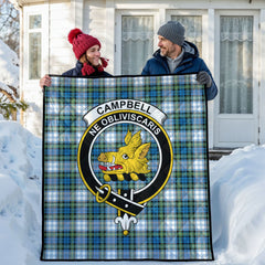 Campbell Dress Ancient Tartan Crest Quilt
