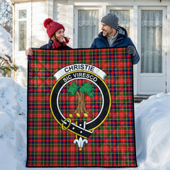Christie Tartan Crest Quilt