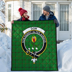 Don Tartan Crest Quilt