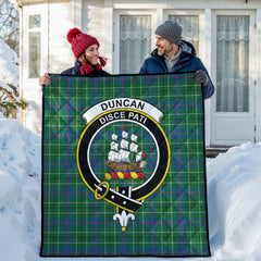 Duncan Ancient Tartan Crest Quilt
