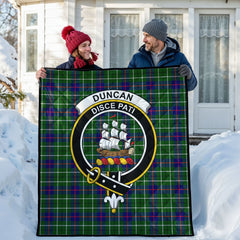 Duncan Modern Tartan Crest Quilt