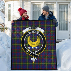 Durie Tartan Crest Quilt