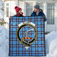 Elliot Ancient Tartan Crest Quilt