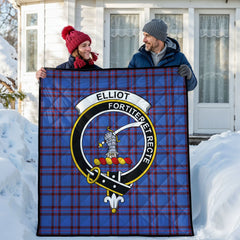 Elliot Modern Tartan Crest Quilt