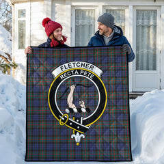 Fletcher of Dunans Tartan Crest Quilt