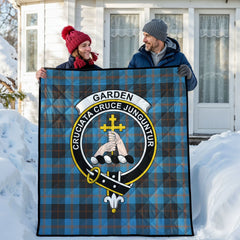Garden Tartan Crest Quilt