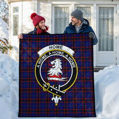 Home Modern Tartan Crest Quilt