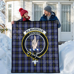 Kilmarnock Tartan Crest Quilt