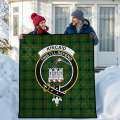 Kincaid Tartan Crest Quilt