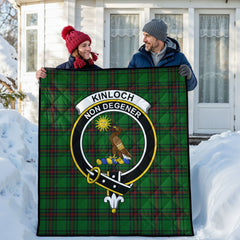 Kinloch Tartan Crest Quilt