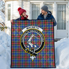 MacBeth Modern Tartan Crest Quilt
