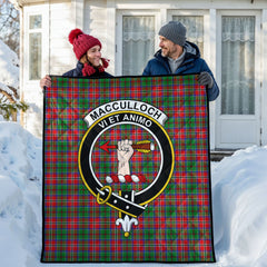 MacCulloch (McCulloch) Tartan Crest Quilt