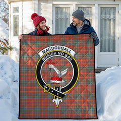 MacDougall Ancient Tartan Crest Quilt