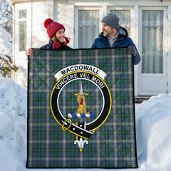 MacDowall Tartan Crest Quilt
