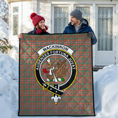 MacKinnon Ancient Tartan Crest Quilt