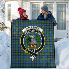 MacLaren Ancient Tartan Crest Quilt