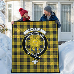 MacLeod of Lewis Ancient Tartan Crest Quilt