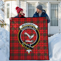 McDougall Modern Tartan Crest Quilt