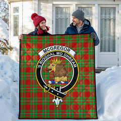 McGregor Modern Tartan Crest Quilt