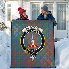 McIntyre Ancient Tartan Crest Quilt