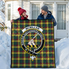 McMillan Old Modern Tartan Crest Quilt