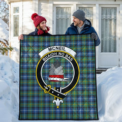 McNeil of Barra Ancient Tartan Crest Quilt