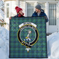 McNeil of Colonsay Ancient Tartan Crest Quilt