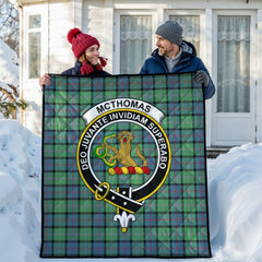 McThomas Ancient Tartan Crest Quilt