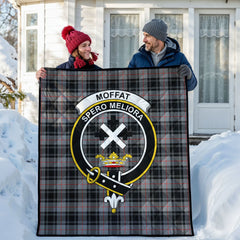 Moffat Modern Tartan Crest Quilt