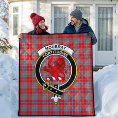 Moubray Tartan Crest Quilt