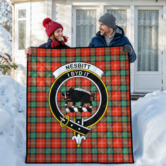 Nesbitt Ancient Tartan Crest Quilt