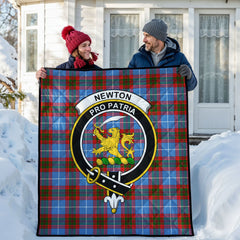 Newton Tartan Crest Quilt