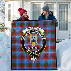 Preston Tartan Crest Quilt