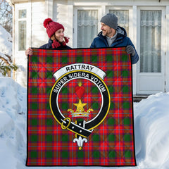 Rattray Modern Tartan Crest Quilt