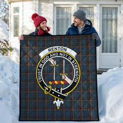 Renton Tartan Crest Quilt