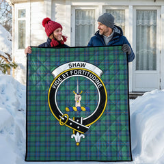 Shaw Ancient Tartan Crest Quilt