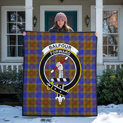 Balfour Modern Tartan Crest Quilt