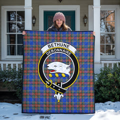 Bethune Ancient Tartan Crest Quilt