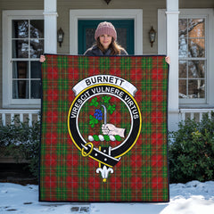 Burnett Tartan Crest Quilt