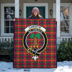 Christie Tartan Crest Quilt