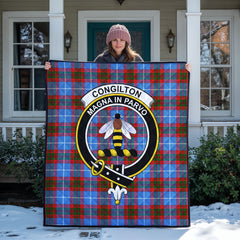 Congilton Tartan Crest Quilt