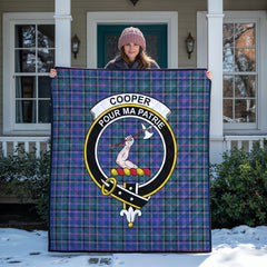 Cooper Ancient Tartan Crest Quilt