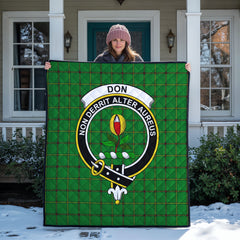 Don Tartan Crest Quilt