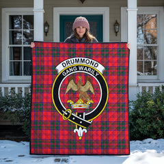 Drummond Modern Tartan Crest Quilt