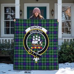 Duncan Modern Tartan Crest Quilt
