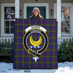 Durie Tartan Crest Quilt