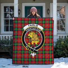 Fairlie Tartan Crest Quilt